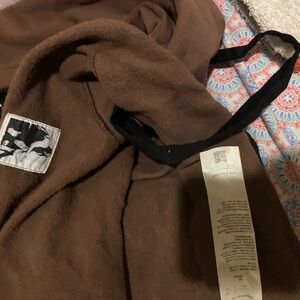 Rick Owens Brown Crop Top